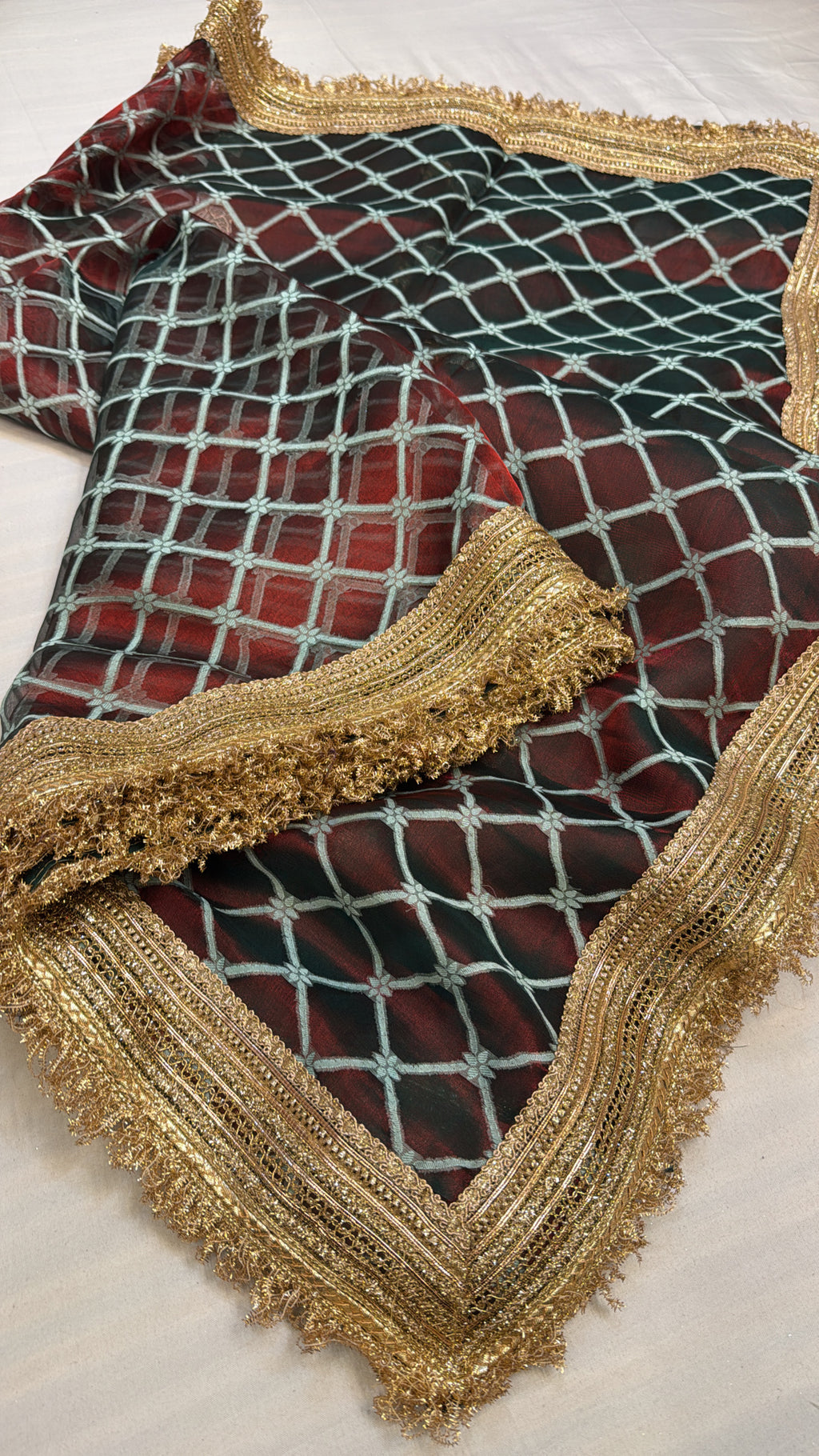 Soft Silk x Gold Zari Saree - Midnight Blue