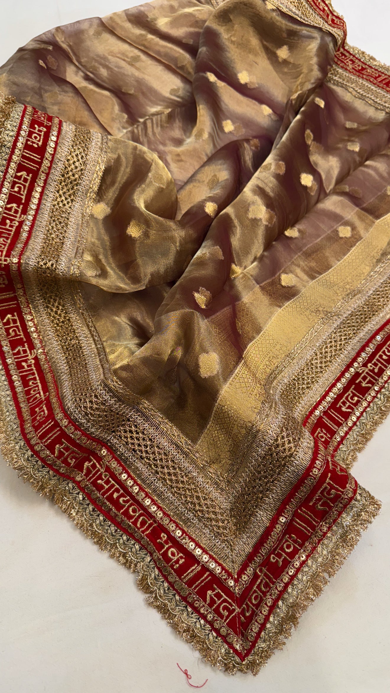 Maharani tissue silk gotapatti duppata