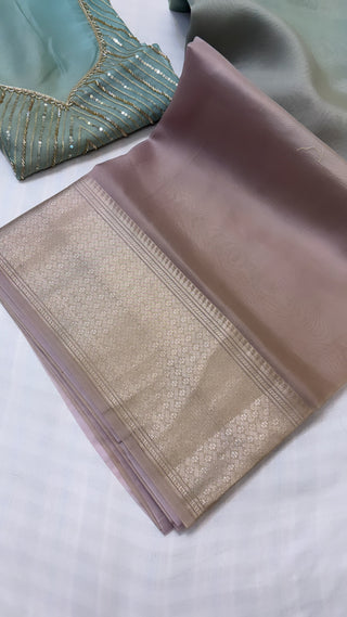 Noor kora silk saree