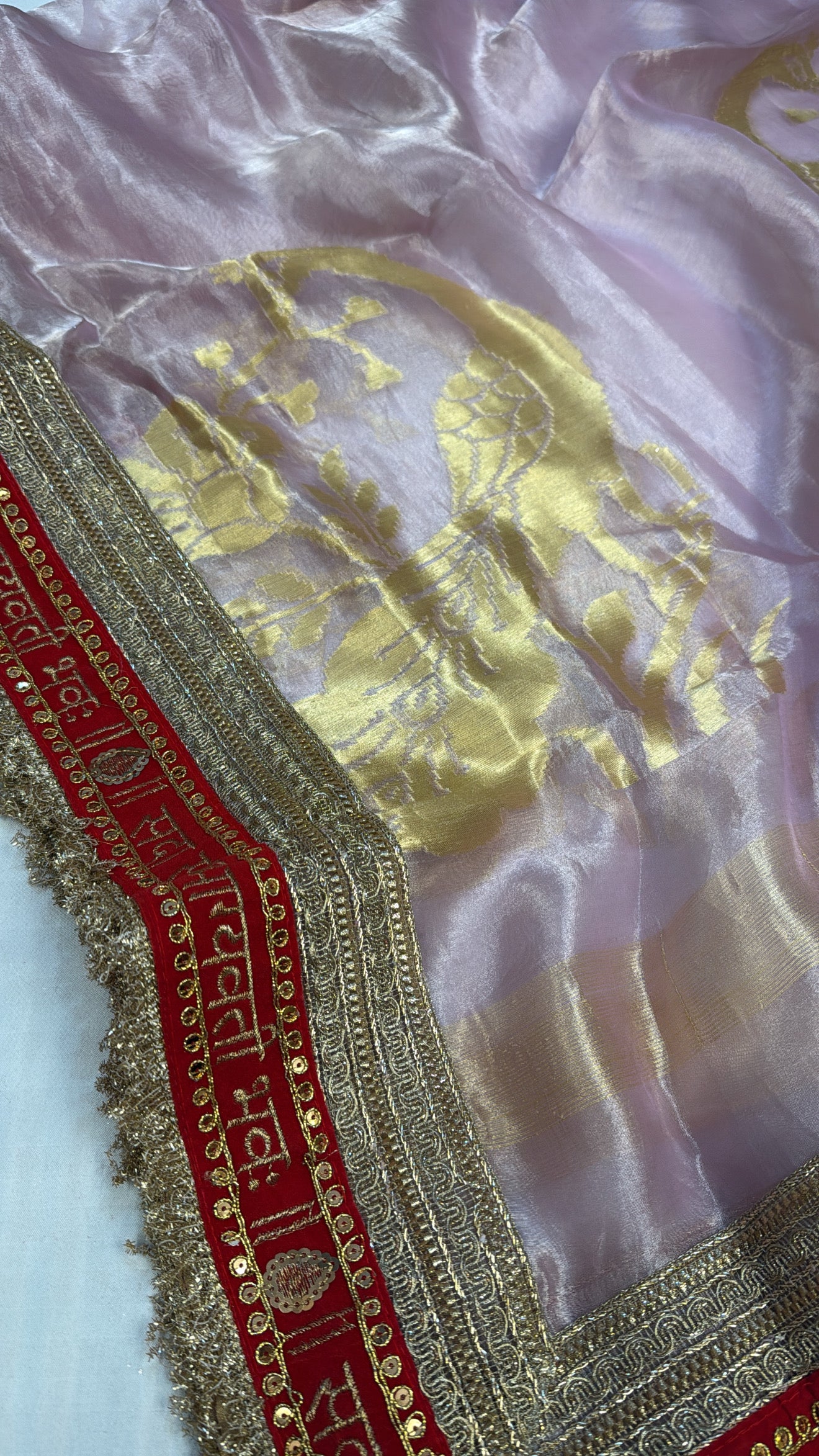 Maharani tissue silk gotapatti duppata