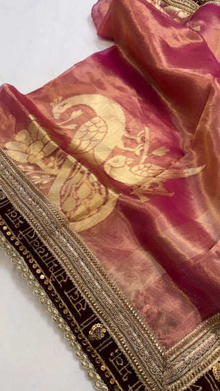 Maharani tissue silk gotapatti duppata