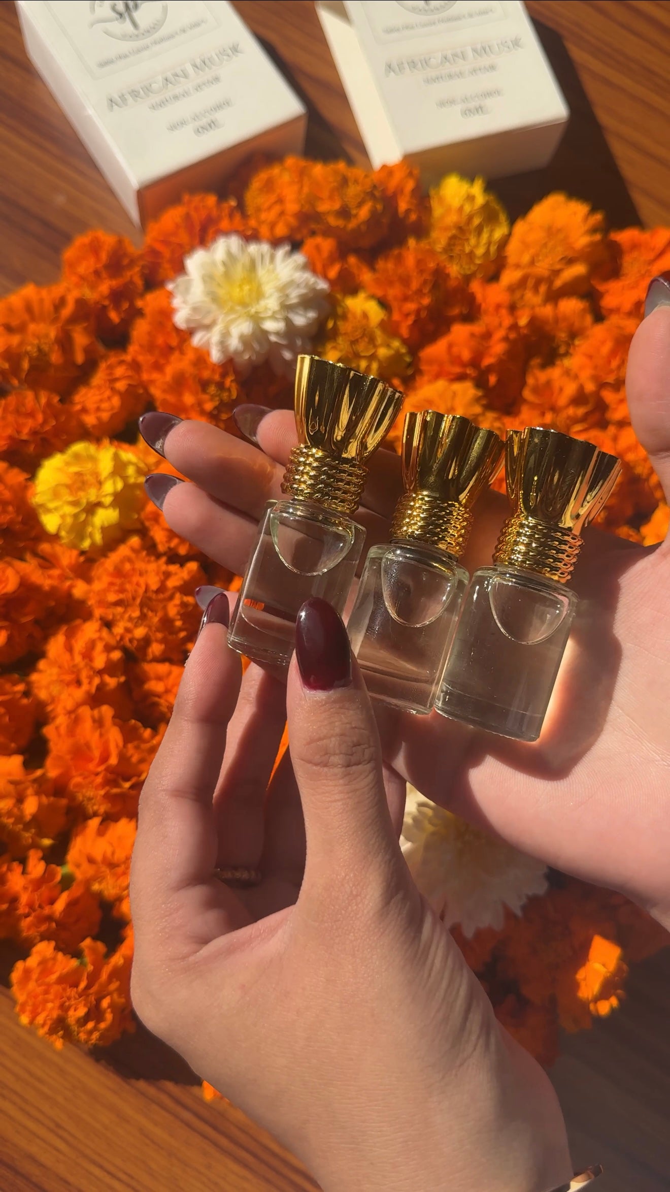 Safety pins banarasi natural attar ( African attar)