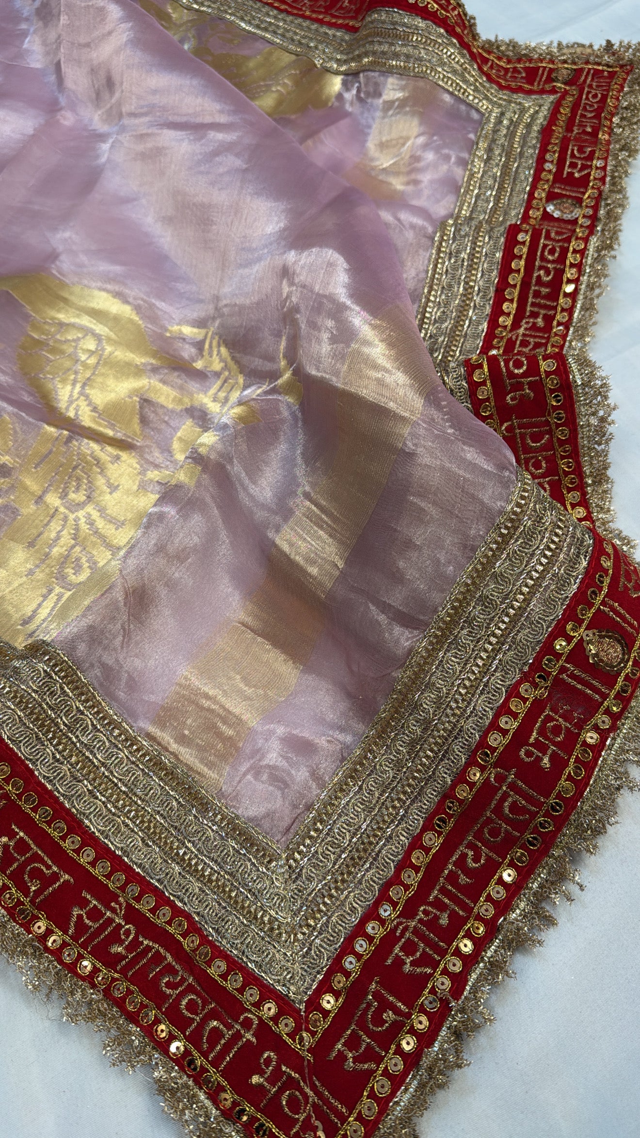 Maharani tissue silk gotapatti kadhwa duppata
