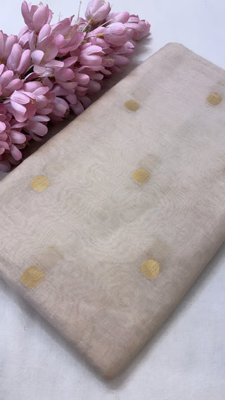 Cotton tissue silk kadhwa buti fabric