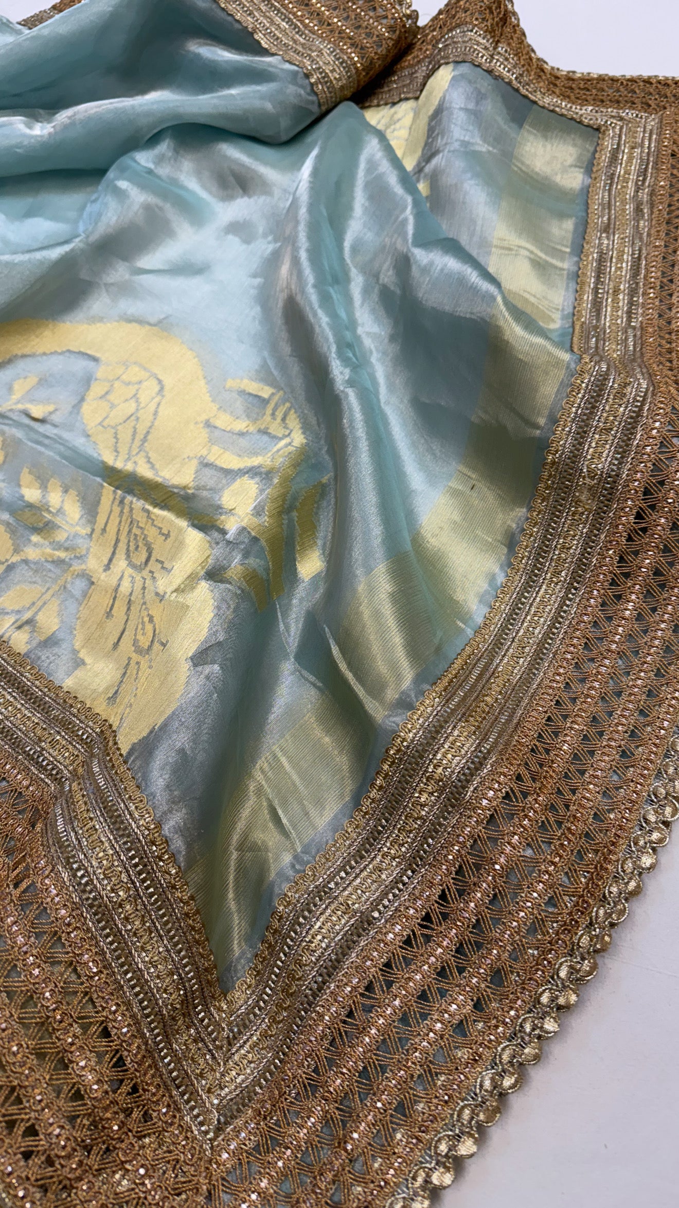 Maharani tissue silk gotapatti duppata