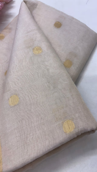 Cotton tissue silk kadhwa buti fabric