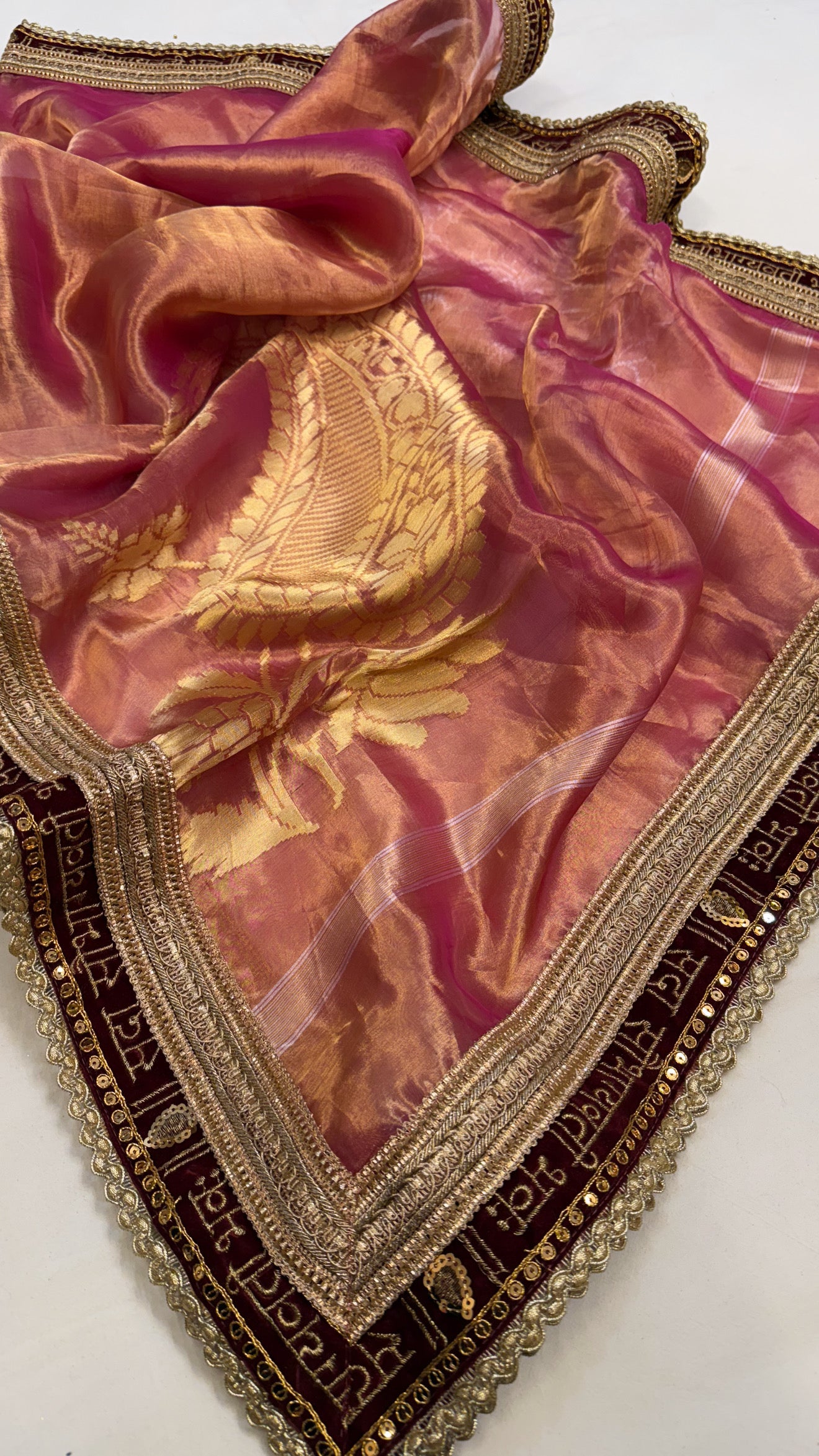 Maharani tissue silk gotapatti duppata