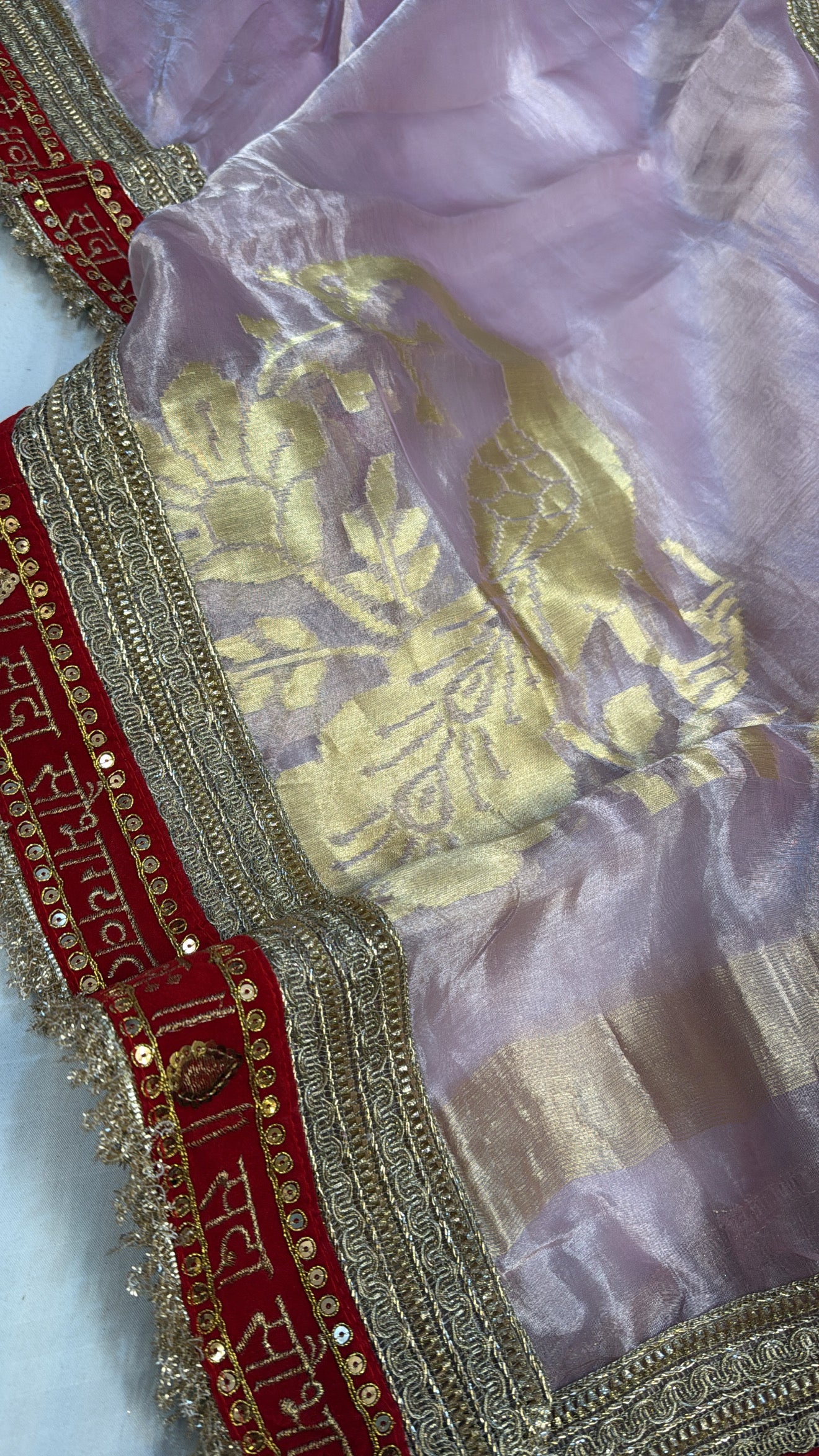 Maharani tissue silk gotapatti kadhwa duppata