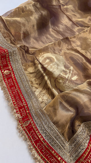 Maharani tissue silk gotapatti duppata