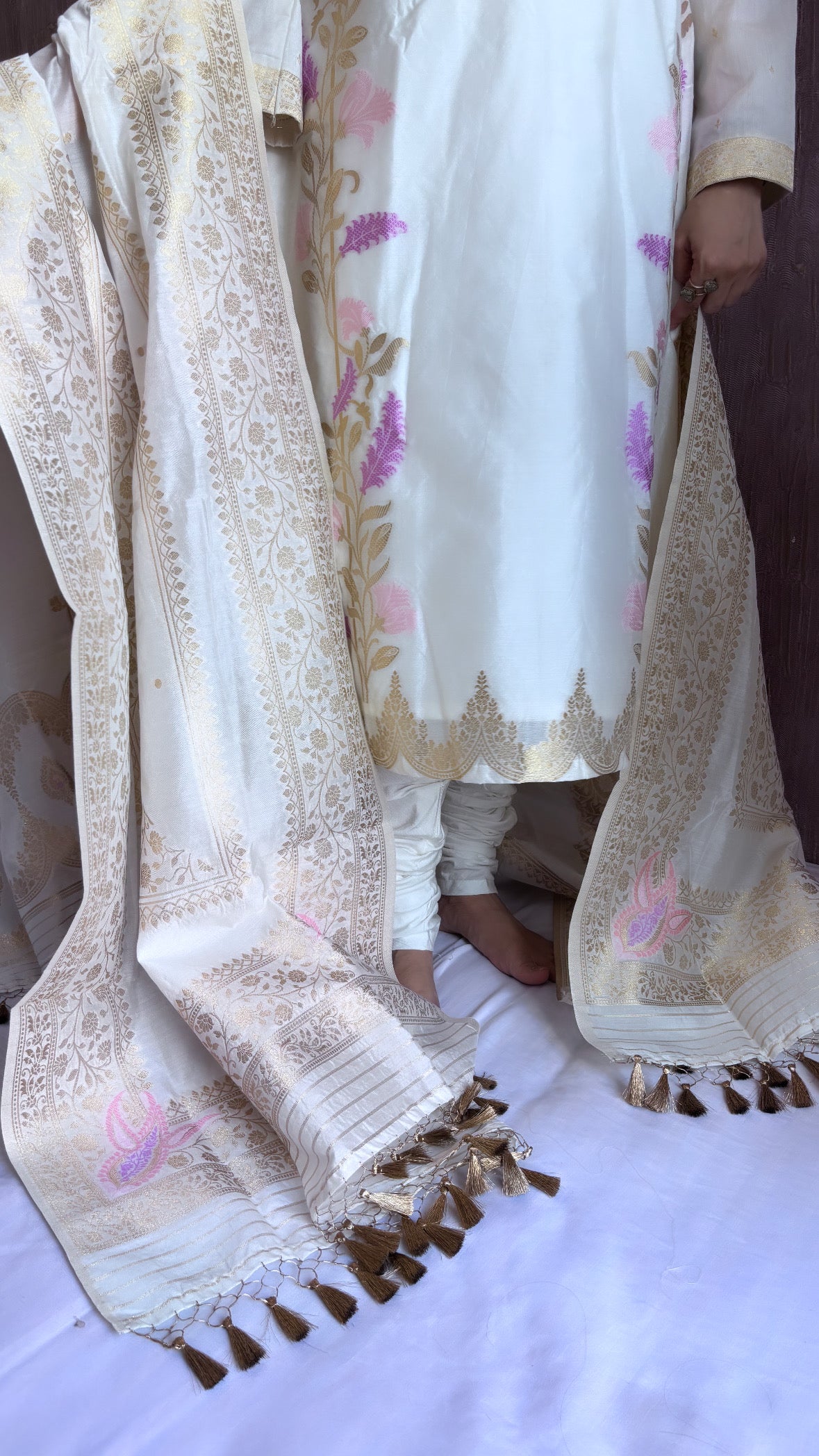 Nusrat stitched suit set                   SIZE - S TO XL