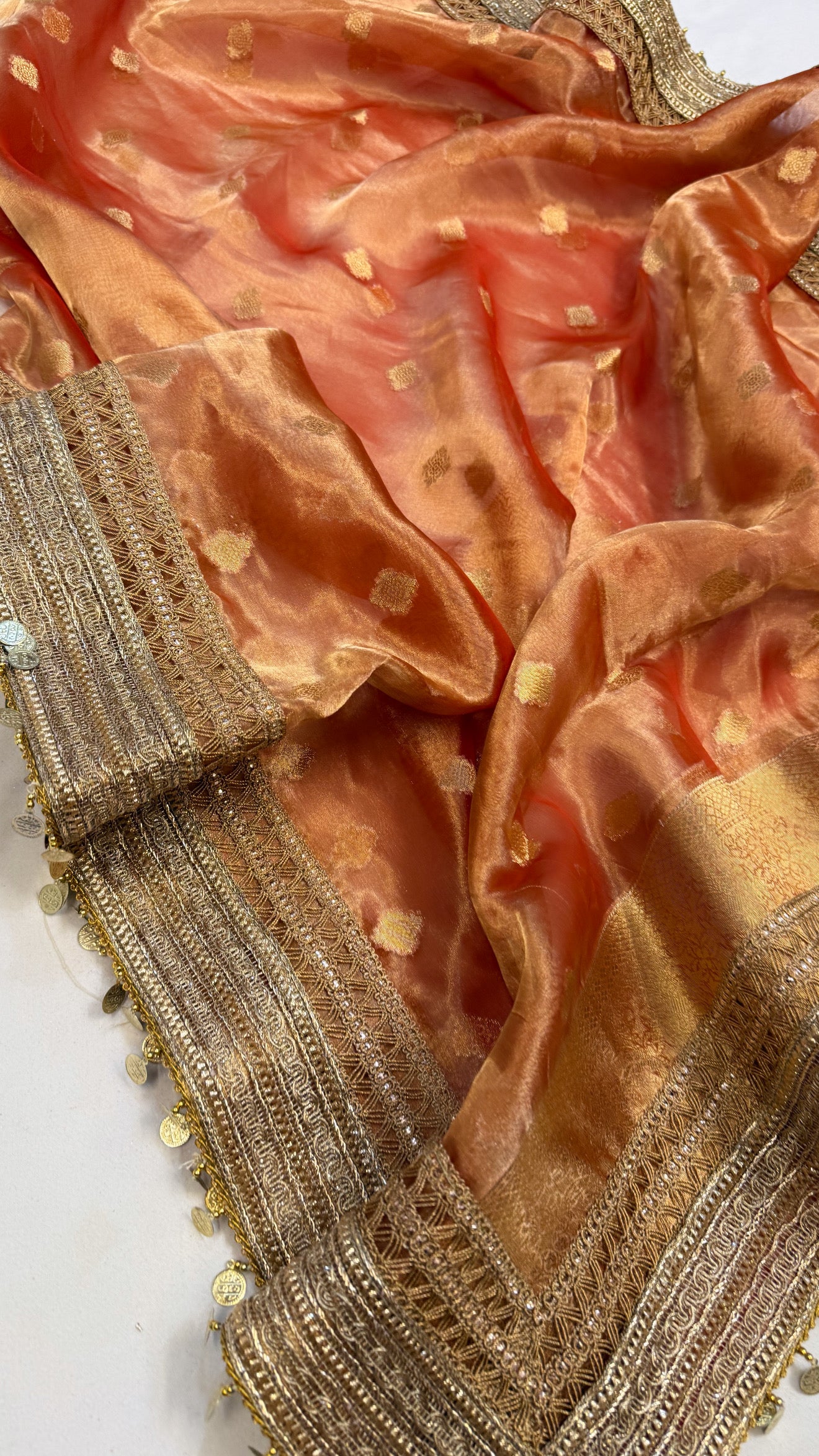 Maharani tissue silk gotapatti duppata