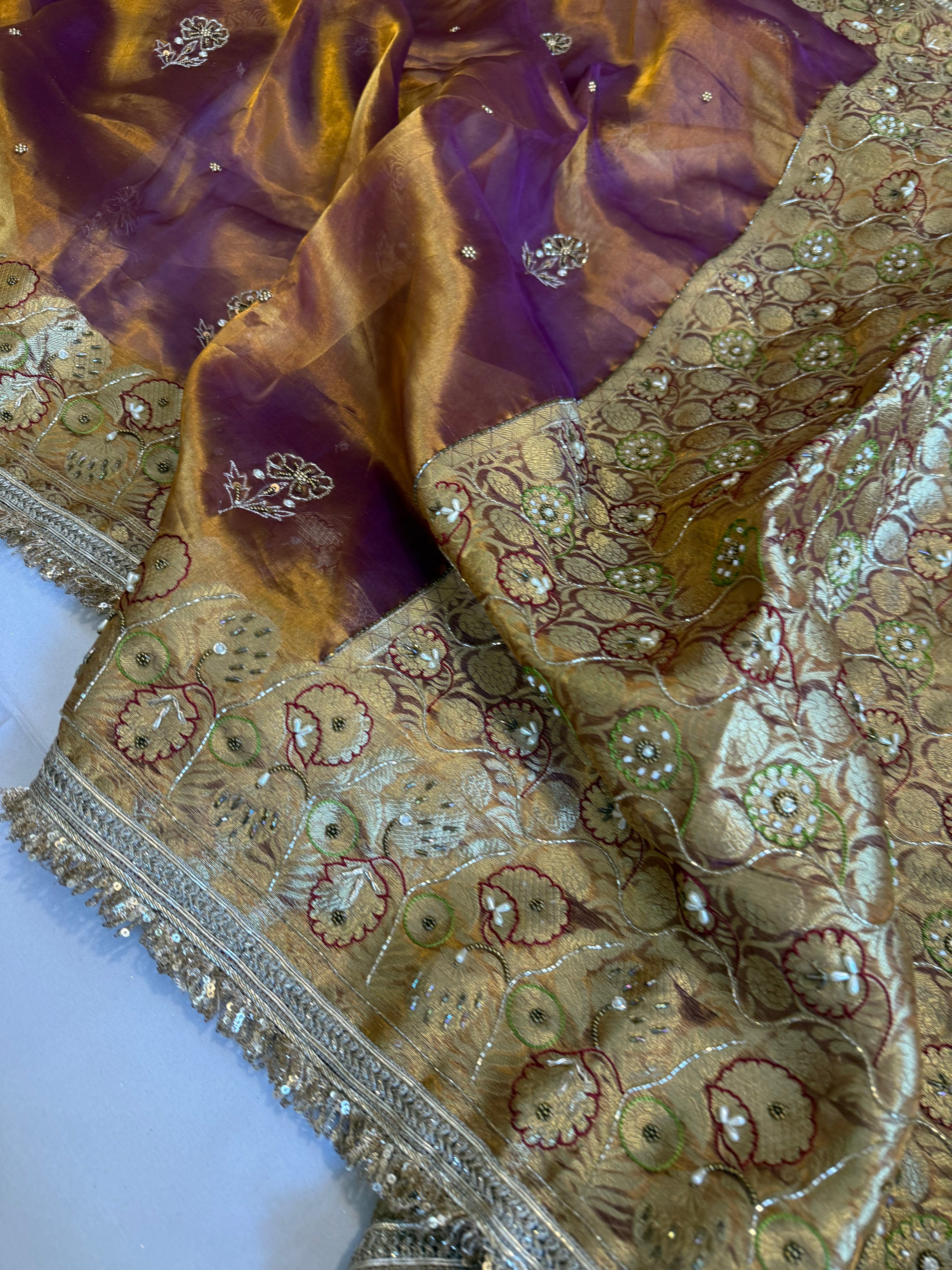 ✨गुलाबी और लाल साड़ी edit✨( purple shade )