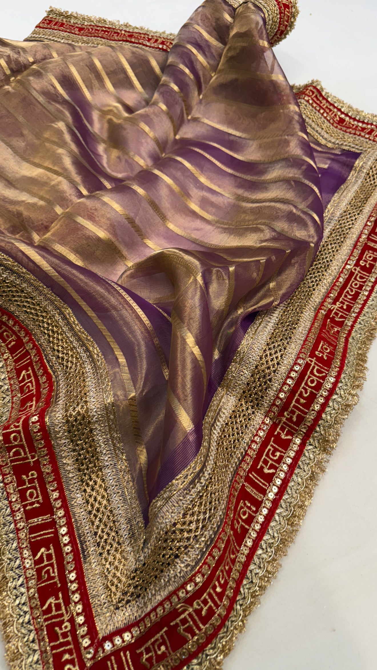 Maharani tissue silk gotapatti duppata