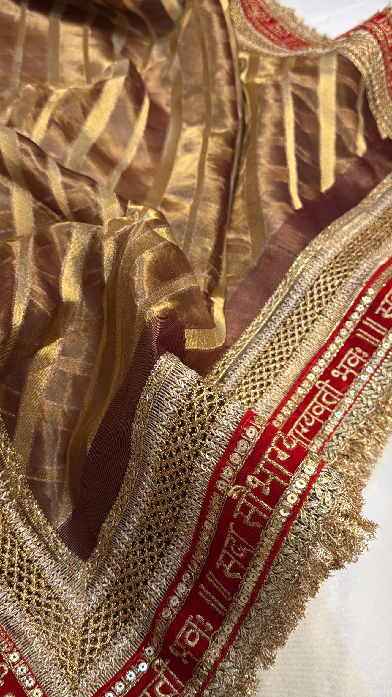 Maharani tissue silk gotapatti kadhwa duppata