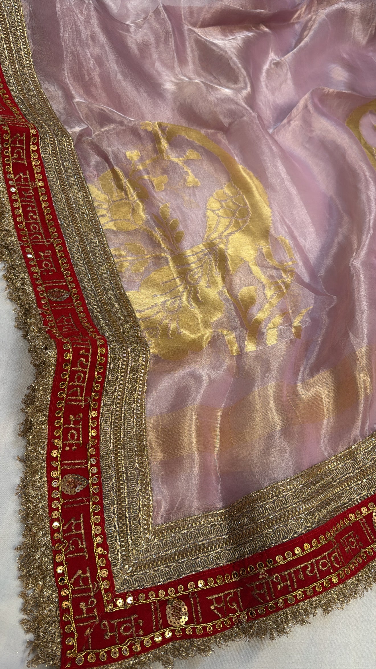 Maharani tissue silk gotapatti duppata