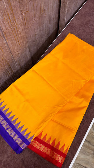 Dada’s special dhoti duppata katan silk set for men