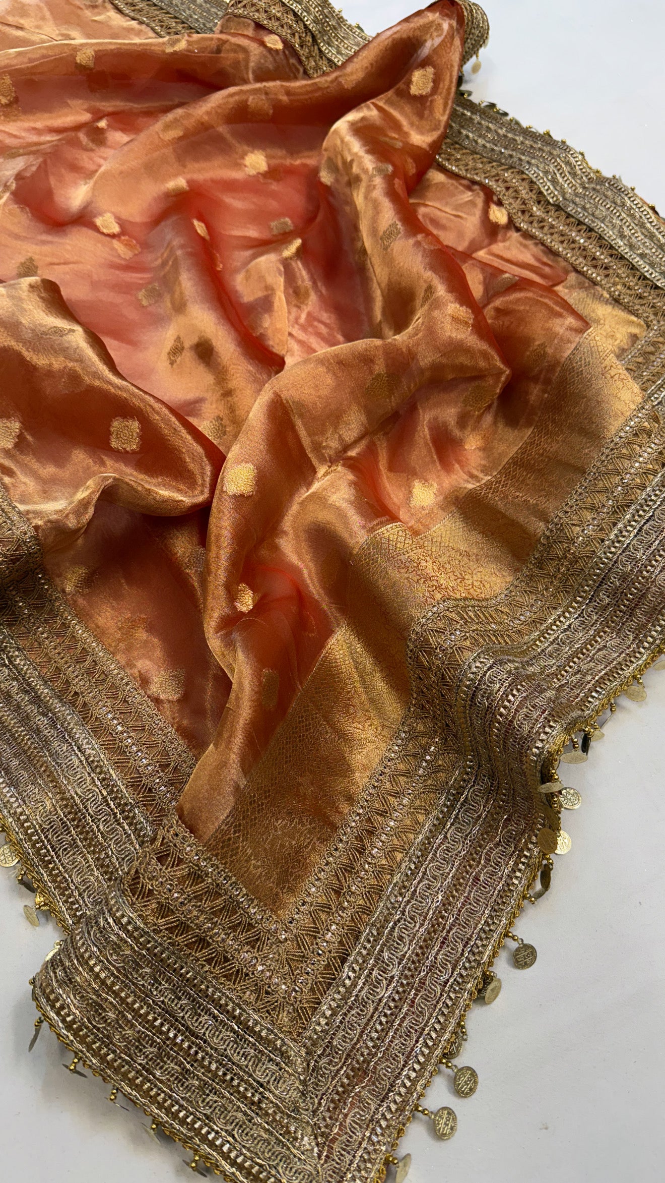 Maharani tissue silk gotapatti duppata