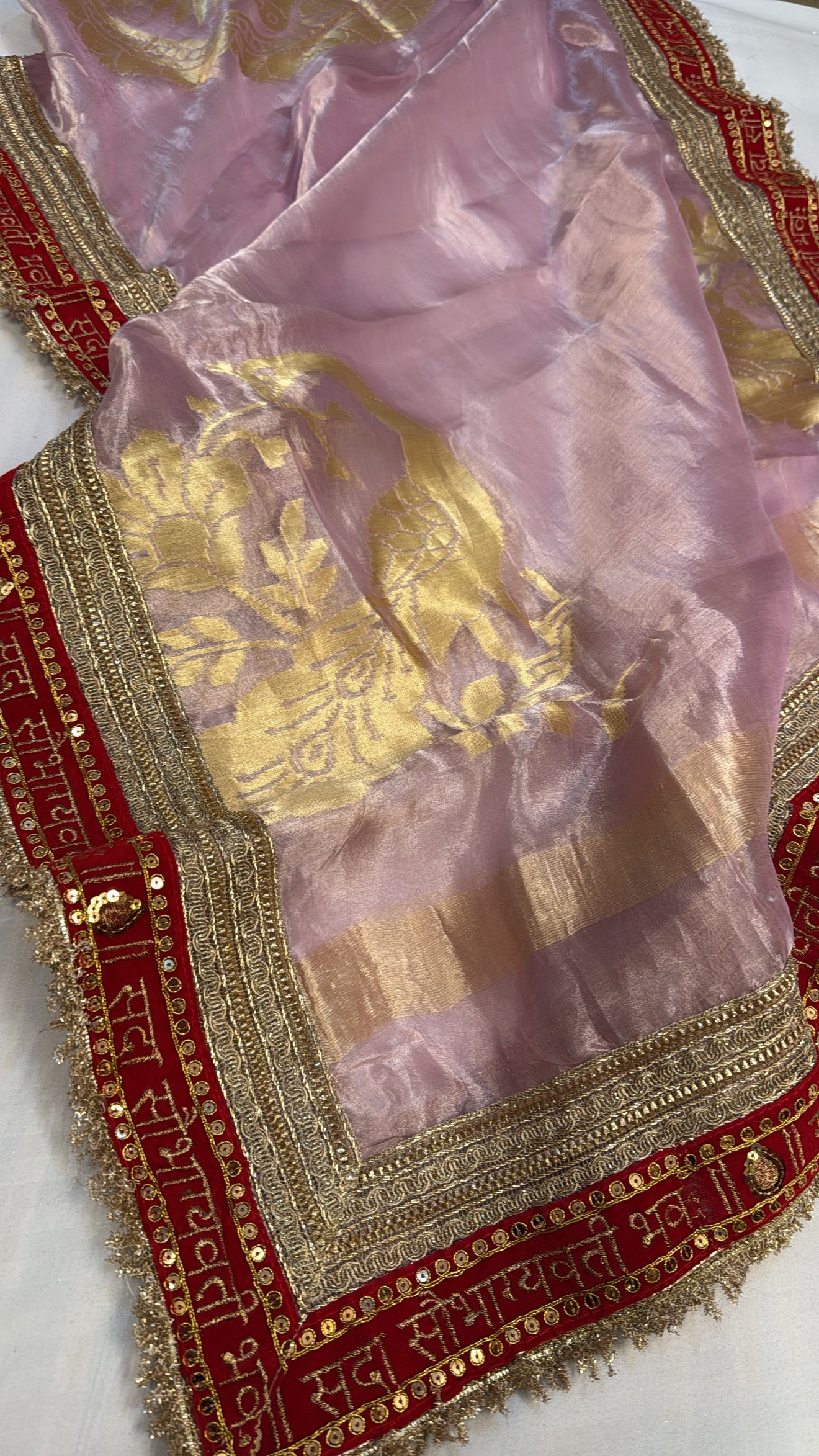 Maharani tissue silk gotapatti kadhwa duppata