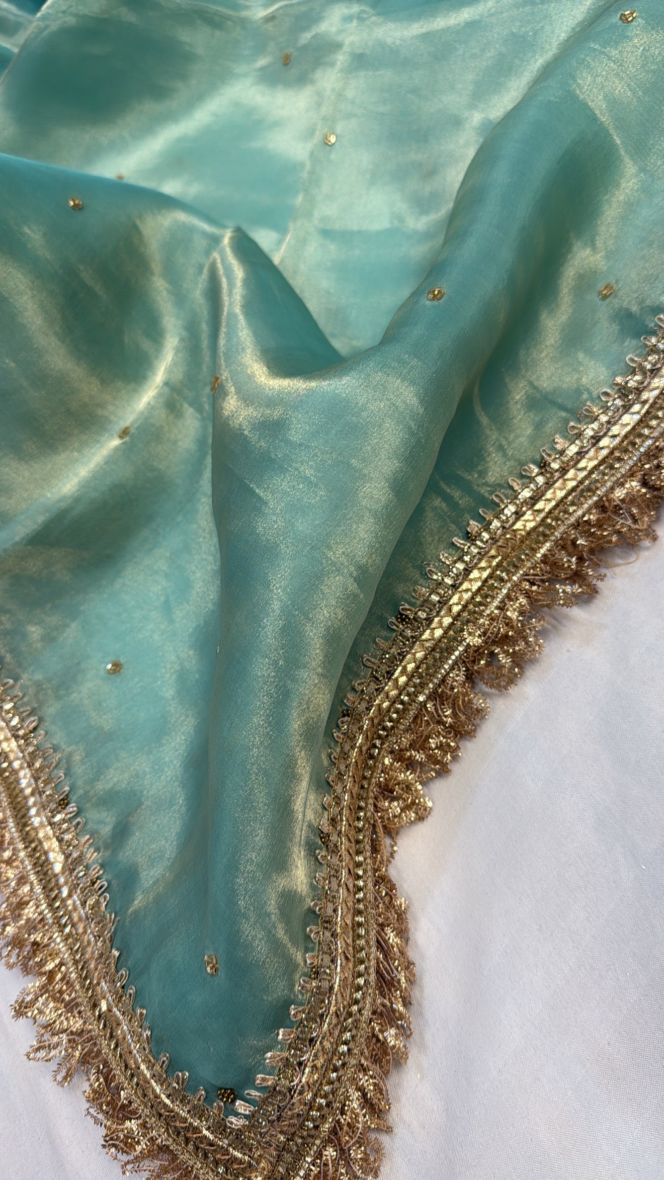 Maharani tissue silk gotapatti kadhwa duppata