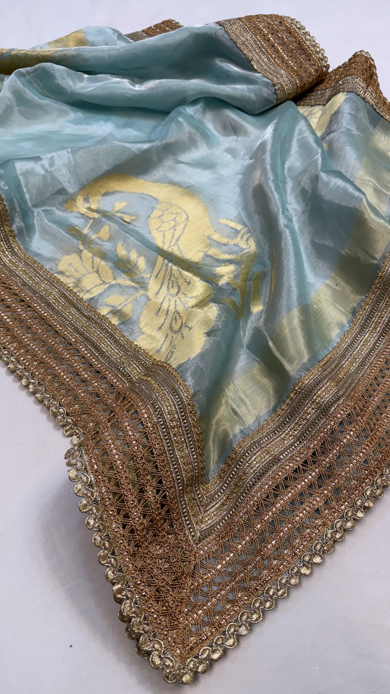 Maharani tissue silk gotapatti duppata