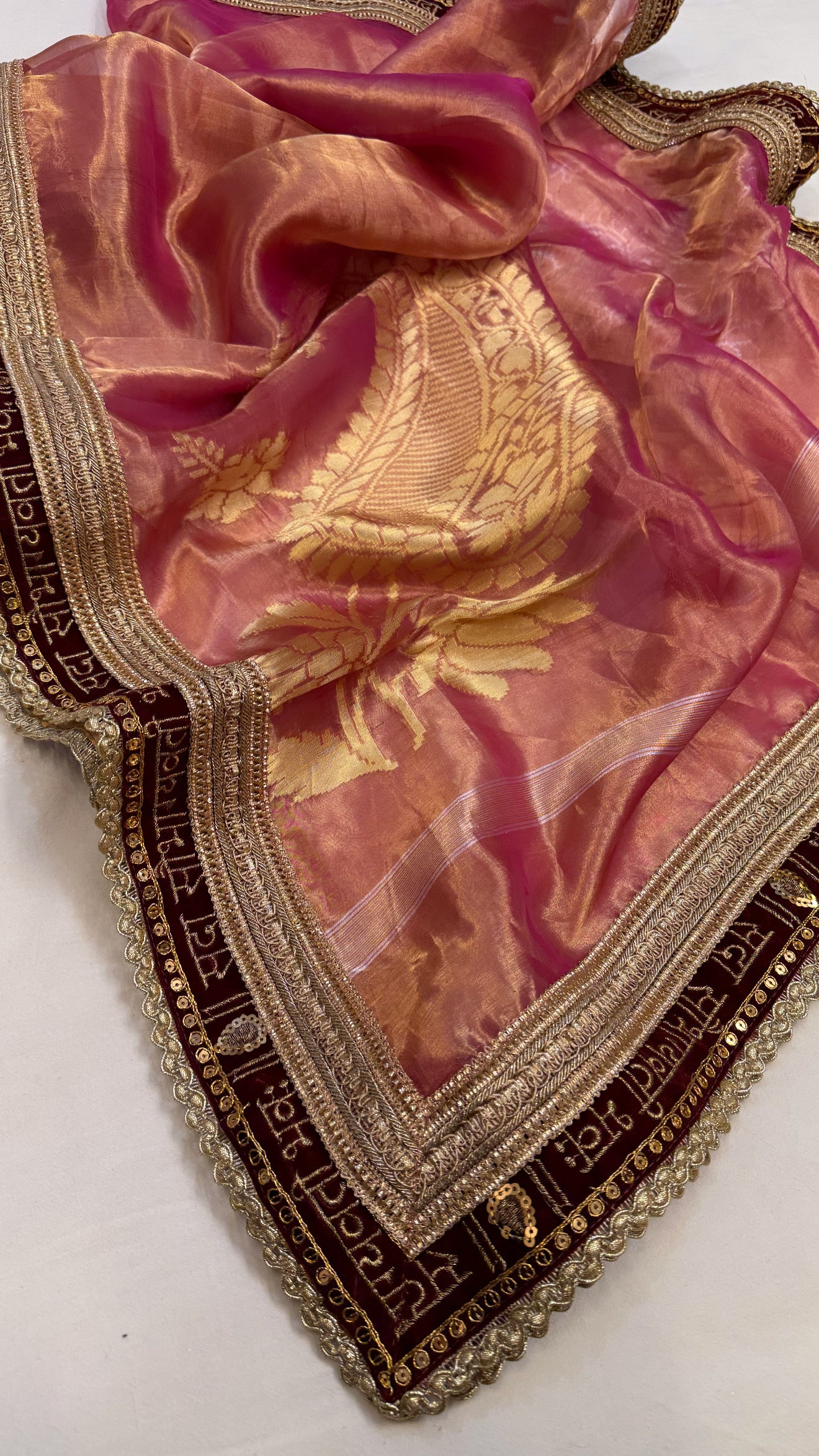Maharani tissue silk gotapatti duppata