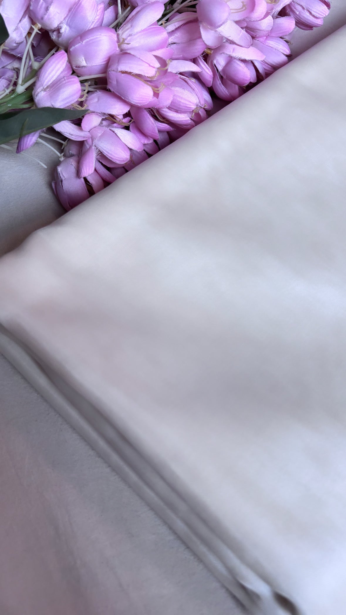 Kora silk plain dyeable fabric