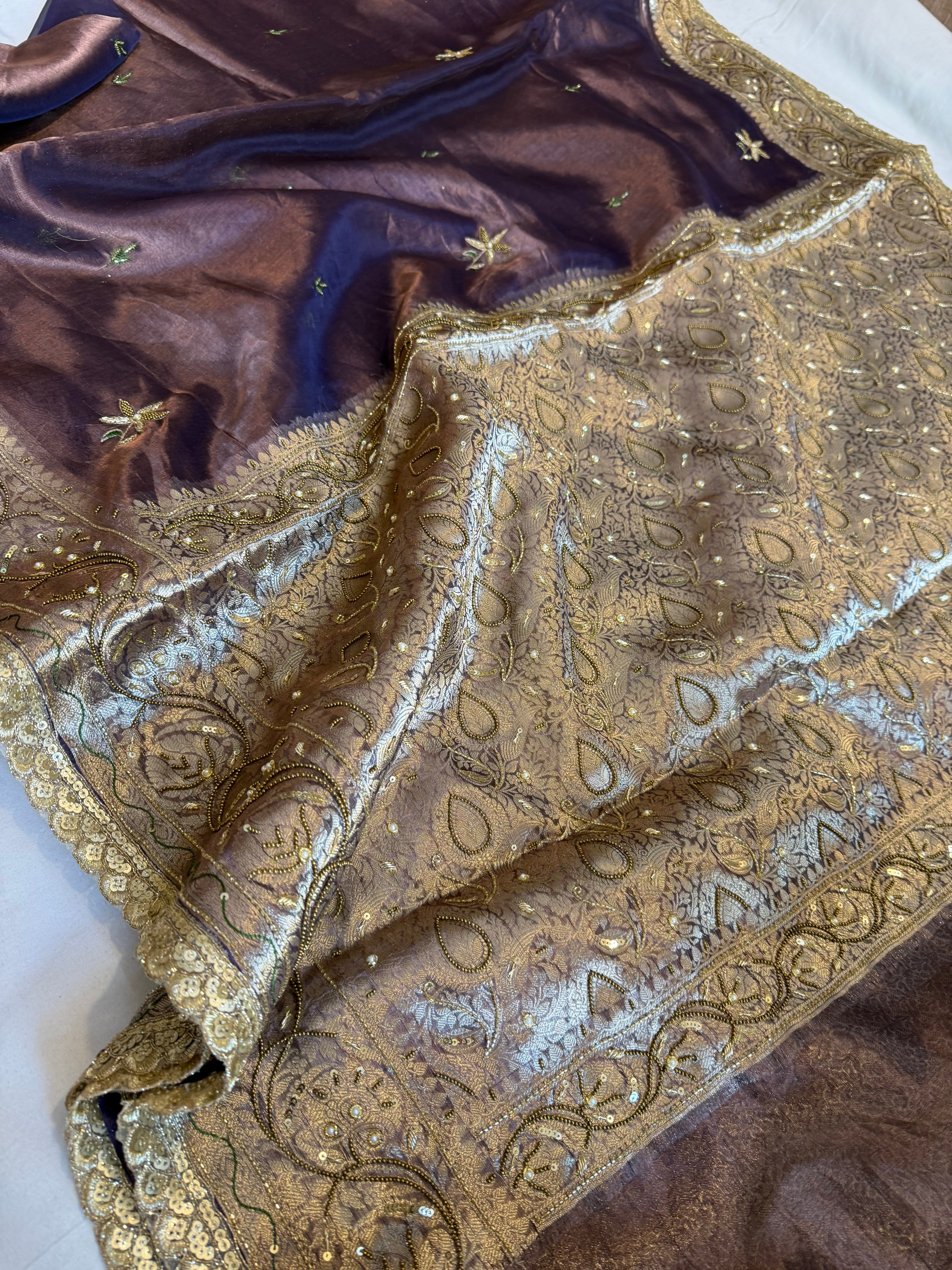 ✨गुलाबी और लाल साड़ी edit✨ ( lavender shade )