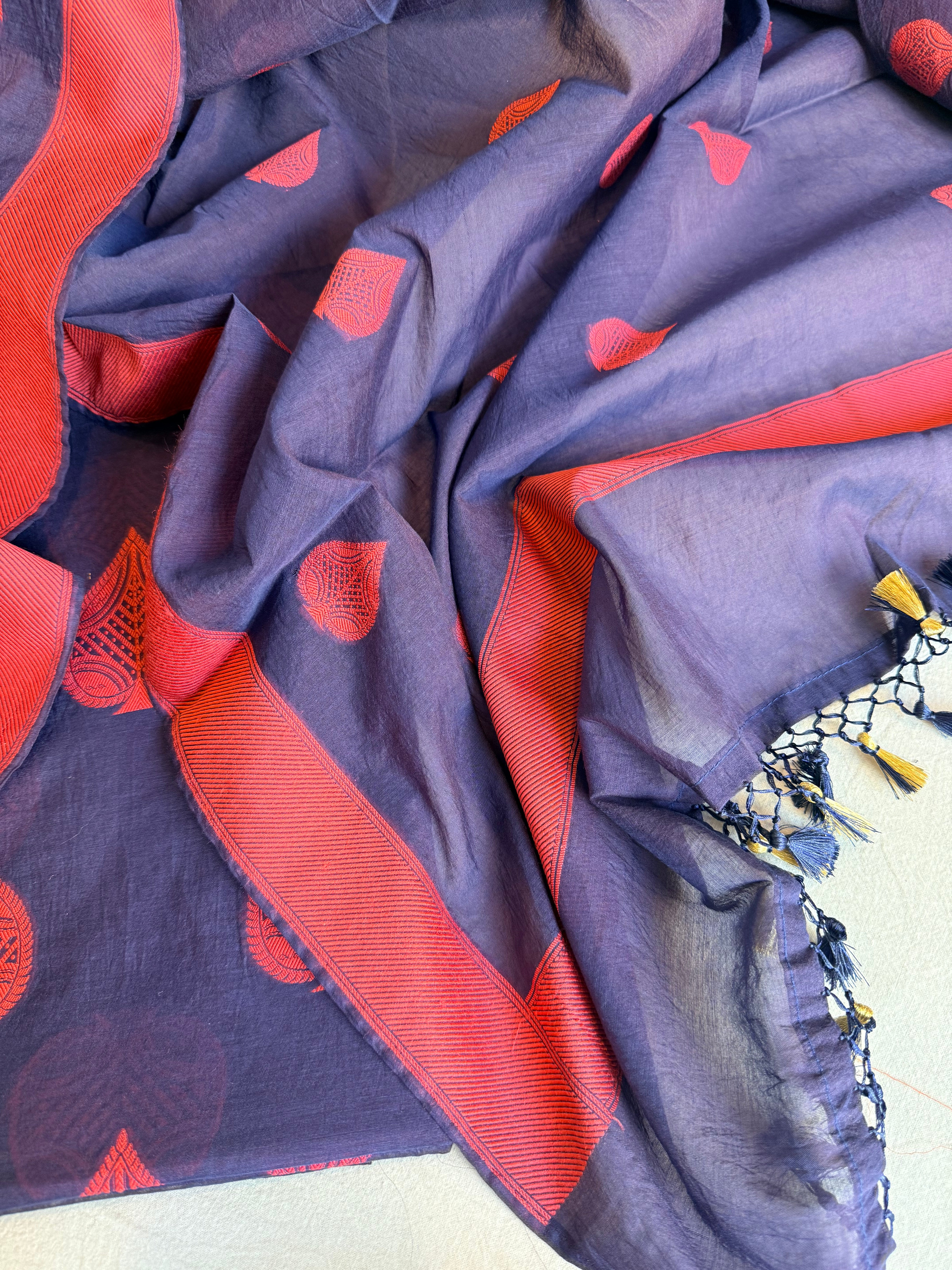 Mother’s Day offer - Handloom cotton paan buti meenakari kadhwa buti suit sets