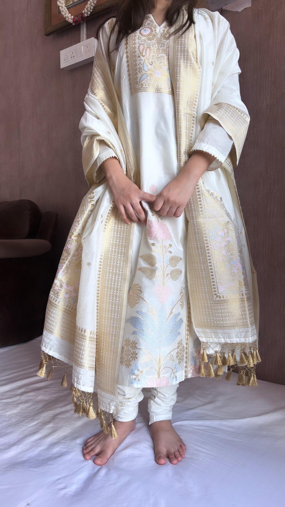 Nusrat stitched suit sets                  SIZE - S TO XL