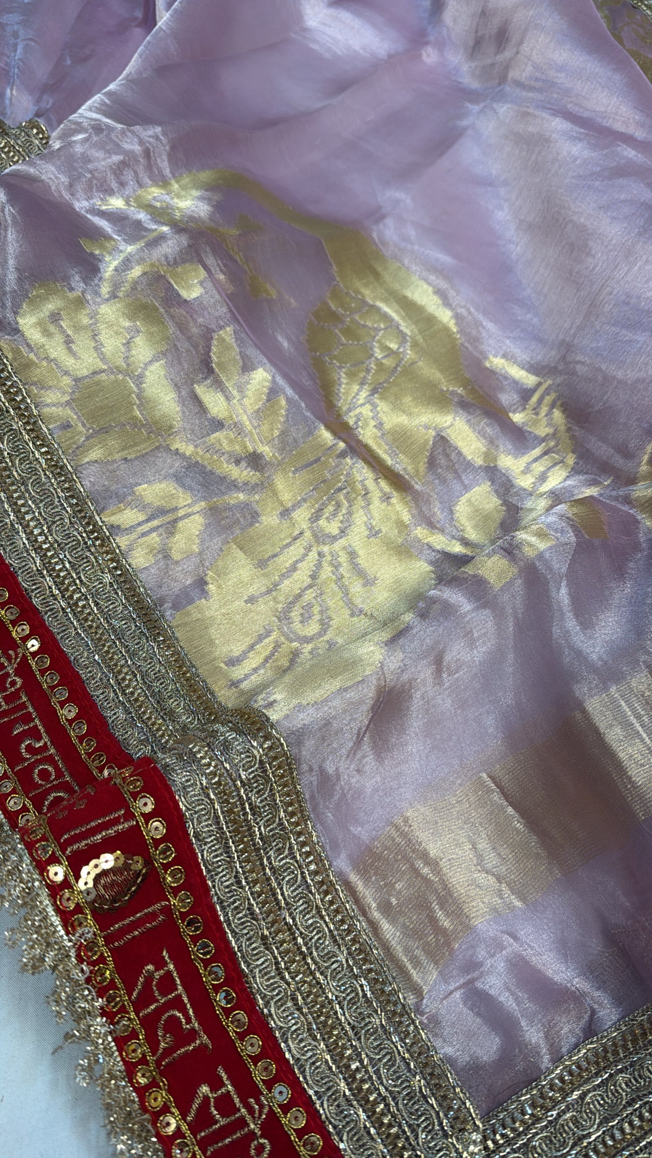 Maharani tissue silk gotapatti kadhwa duppata